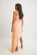 Apricot Jerseykleid