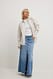 Light Blue Weiter Maxirock aus Denim