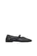 Brown Ballerinas aus gewebtem Leder