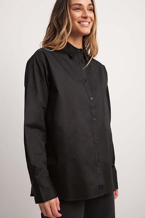 Black Classic Regular Shirt