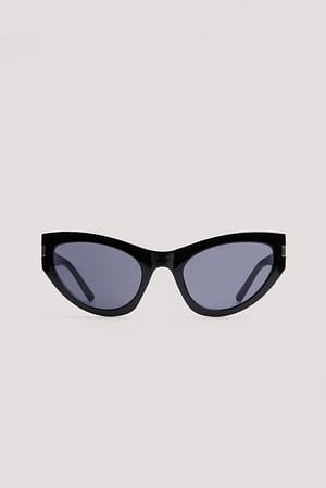 Black Cat eye-solbriller