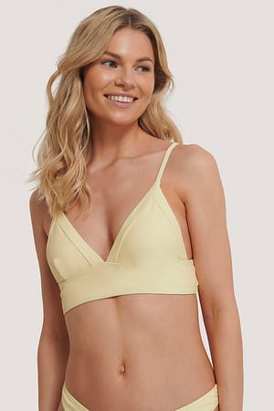 Yellow Bikini-Oberteil
