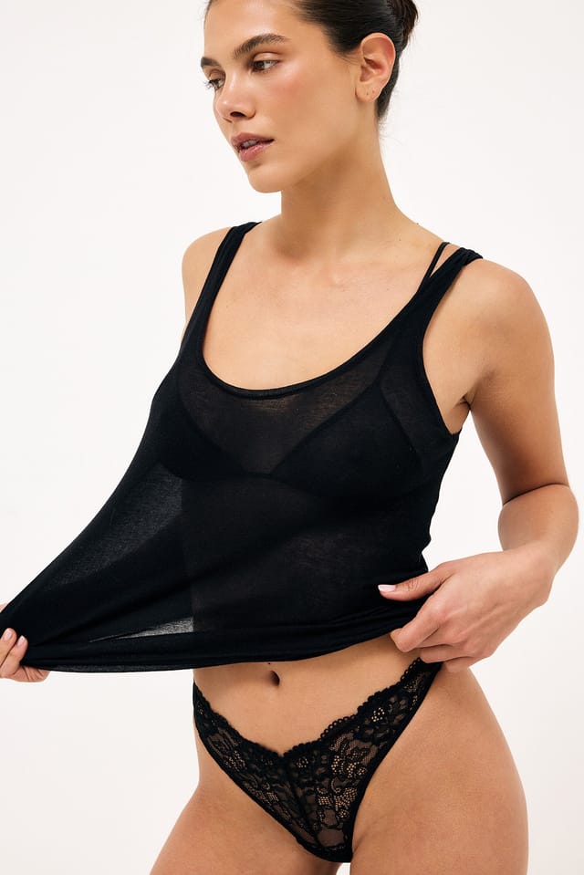 Raspberry 2-pack trosor med V-form