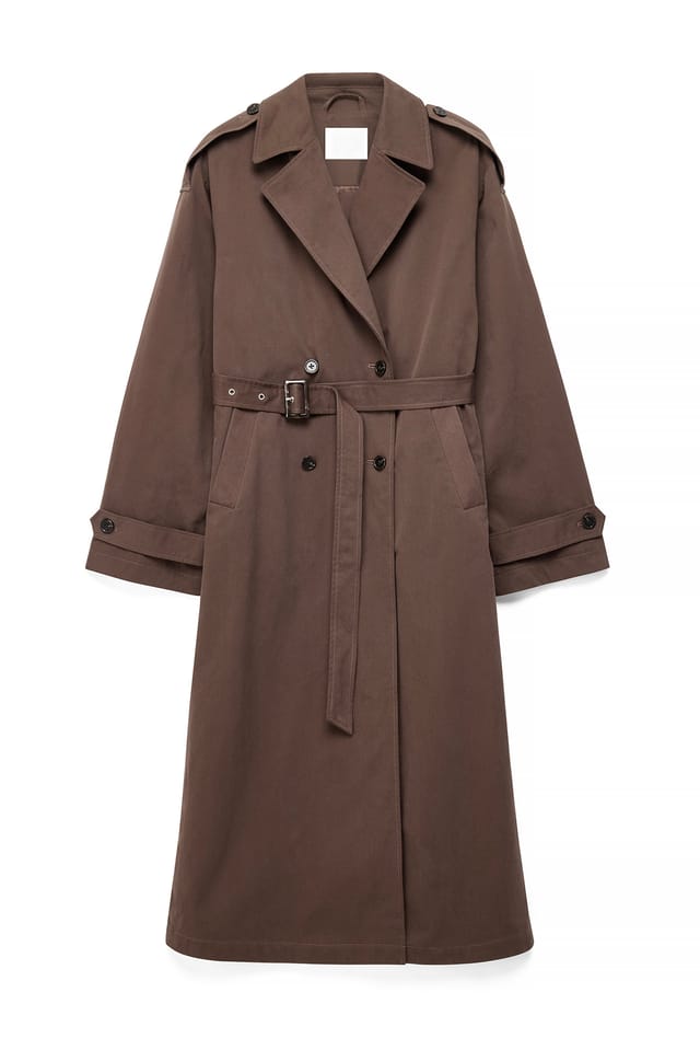 Brown Classic Trenchcoat