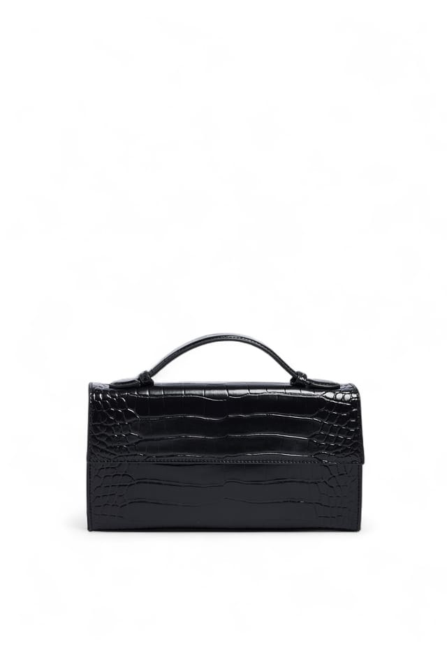 Black Väska i krokodilskinn
