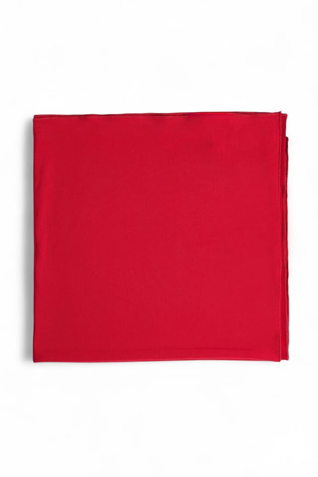 Red Jersey Head Scarf