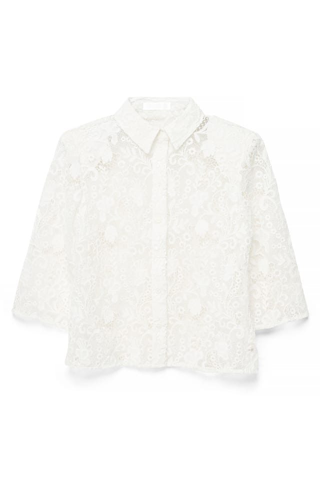 White Top en dentelle