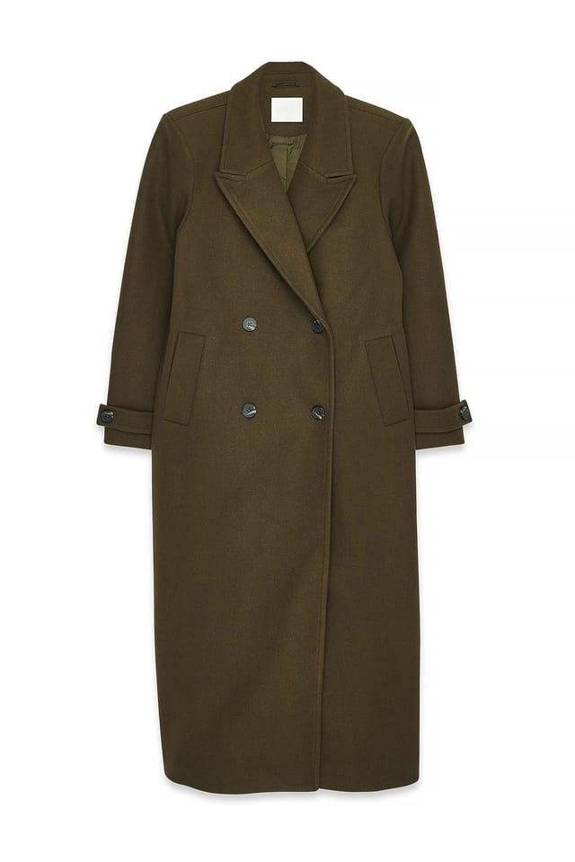 Khaki Long Coat