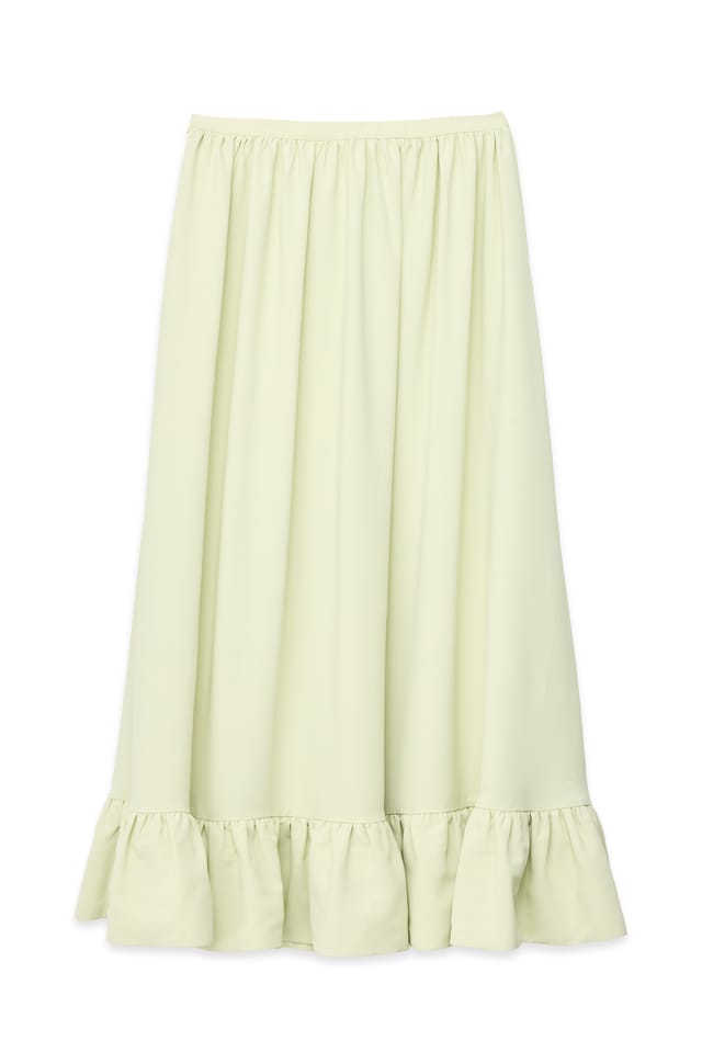 Sage Green Maxi Skirt