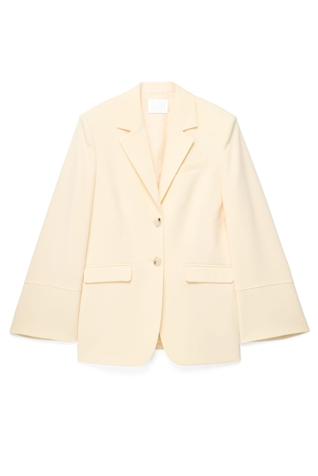 Light Yellow Blazer oversize