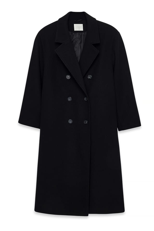 Black Oversized Coat