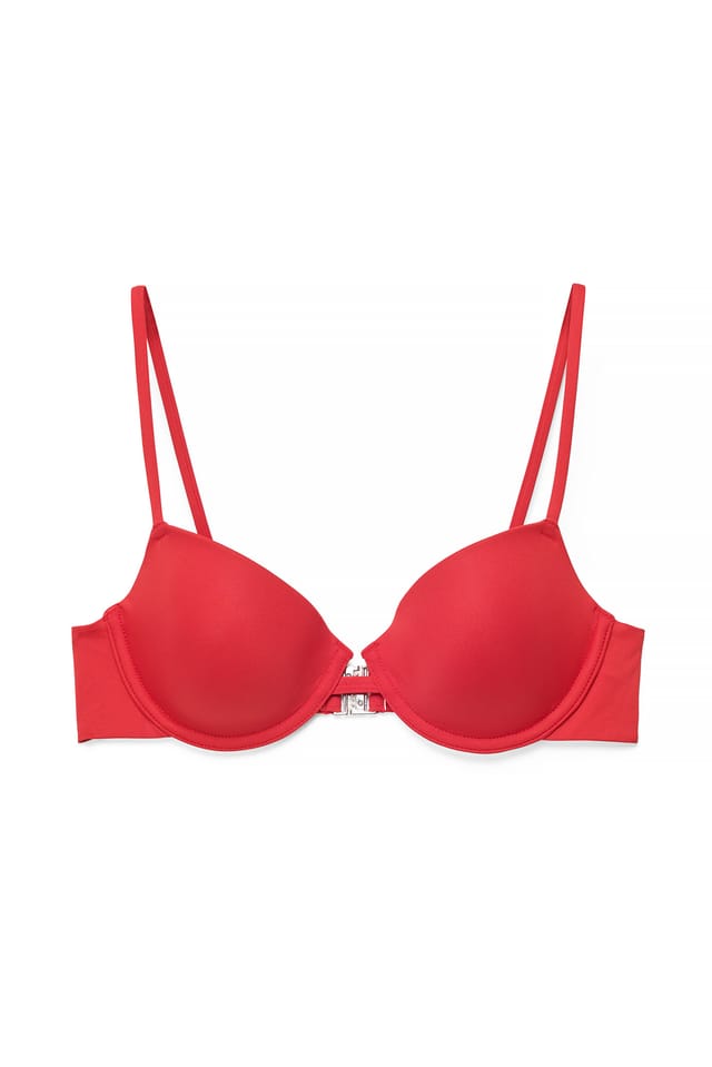 Red Bikini-BH mit Bügel und Polsterung