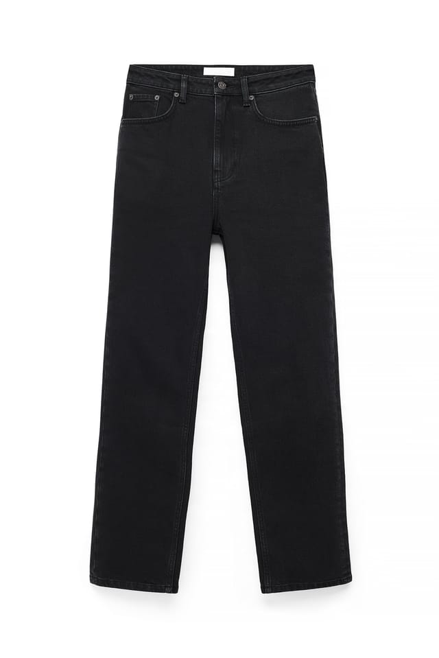 Black Pier High Waist Slim Jeans