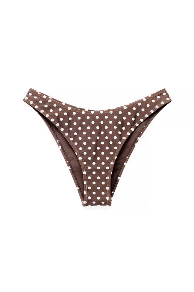 Dot Print Printed Bikini Panties