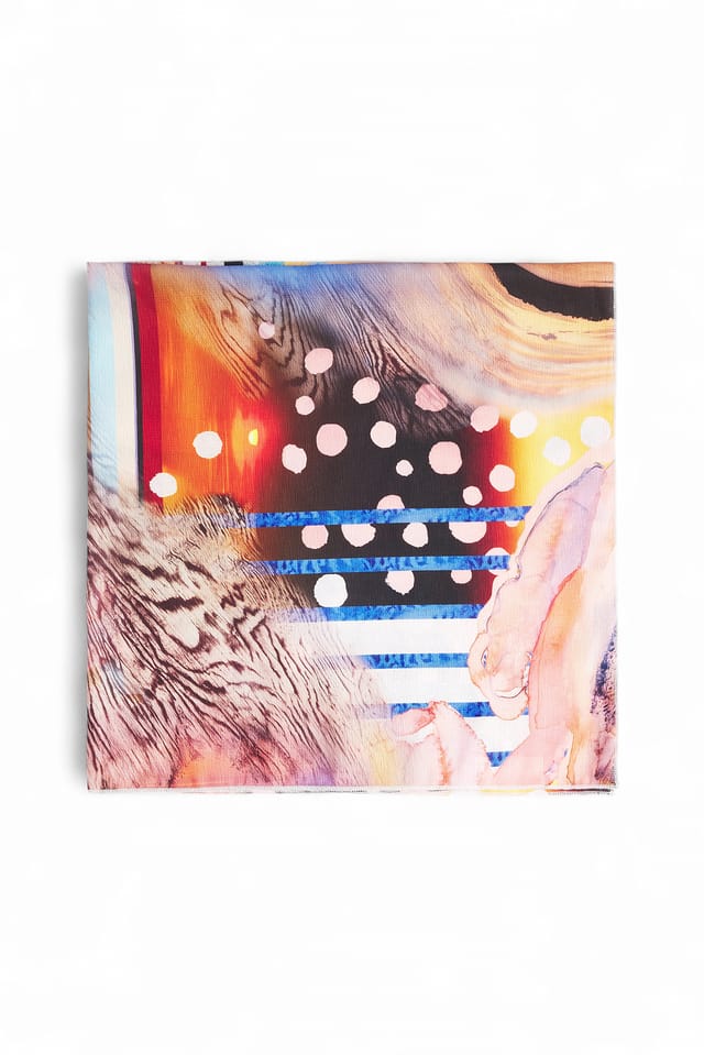 Multicolor Printed Scarf