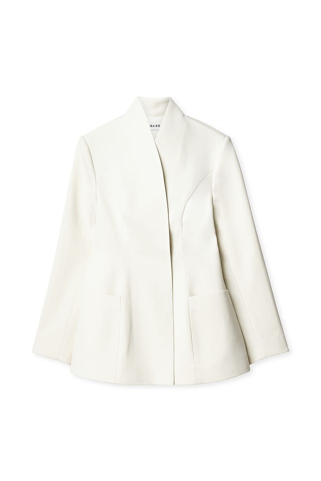 White Maßgeschneiderter Blazer