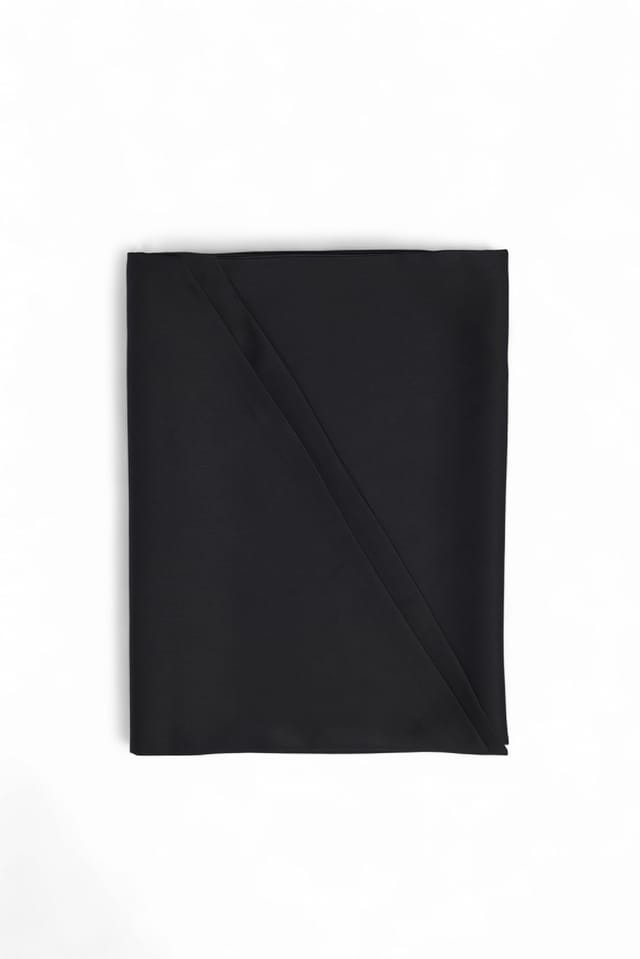 Black Shiny Scarf