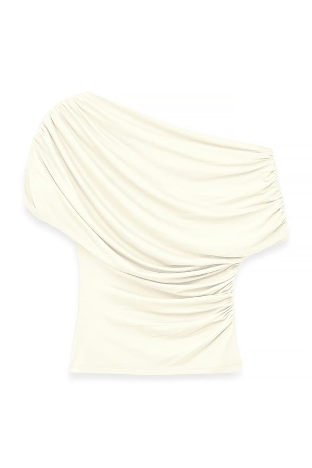 Offwhite Haut Soft Line drapé