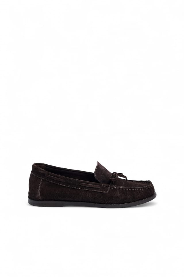 DK Brown Suede Moccasins