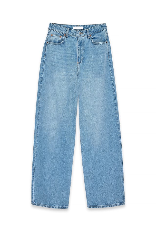 Light Blue Vida jeans med hög midja