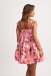 Balloon Mini Dress Pink | NA-KD