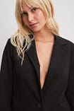 Fitted Blazer Black | NA-KD