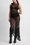 BLAKLACE – Black Skirt With Lace