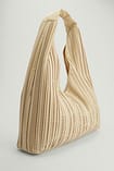 Big Structured Textile Shopper Beige | NA-KD