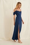 nakd blue maxi dress