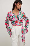 Trumpet Sleeve Blouse main image 1
