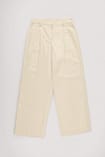 Beige Oversize Trousers 18158