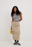 Striped Ribbed Tank Stripe | NA-KD