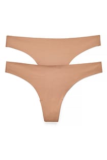 2-pack Invisible Thong