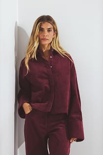 Boxy Corduroy Shirt