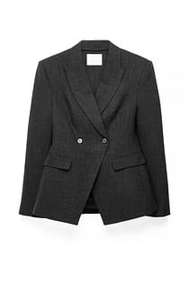 Double Breasted Fitted Blazer
