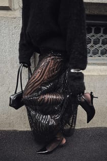 Embroderied Maxi Skirt
