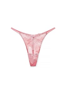 Flower Embroidery Tanga