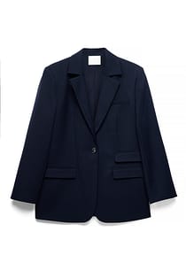 Fluid One Button Blazer