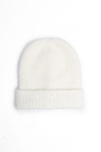 Knitted Bouclé Look Beanie