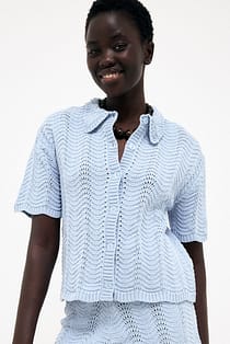 Knitted Crochet Shirt