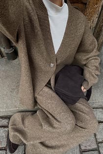 Knitted Folded Trousers