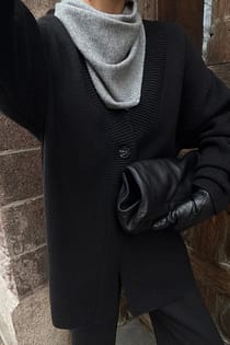 Knitted Oversized Cardigan