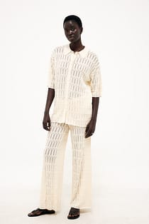 Pointelle-Strickhose