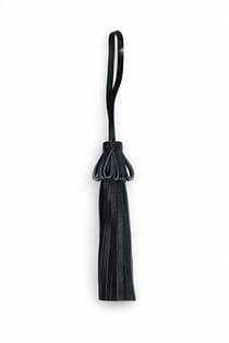 Leather Tassel Bag Charm