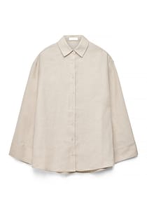 Chemise en lin à manches larges