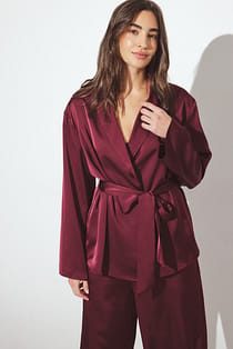 Satin Pyjama Robe