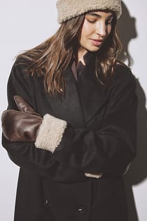 Shearling Mittens