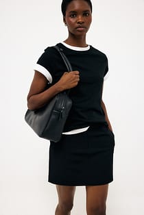 Tailored Mini Skirt