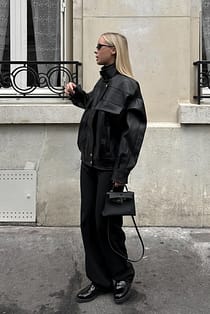 Tailored Mid Waist Pants