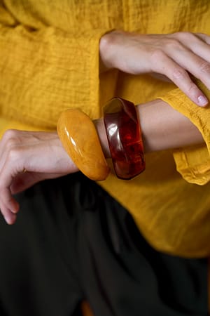Burnt Orange 2-Pack Bangle